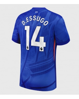 Billige Fotballdrakt Chelsea Dario Essugo #14 Replika Hjemmedrakt 2025-26 Kortermet Billige Fotballdrakt Chelsea Dario Essugo #14 Replika Hjemmedrakt 2025-26 Kortermet